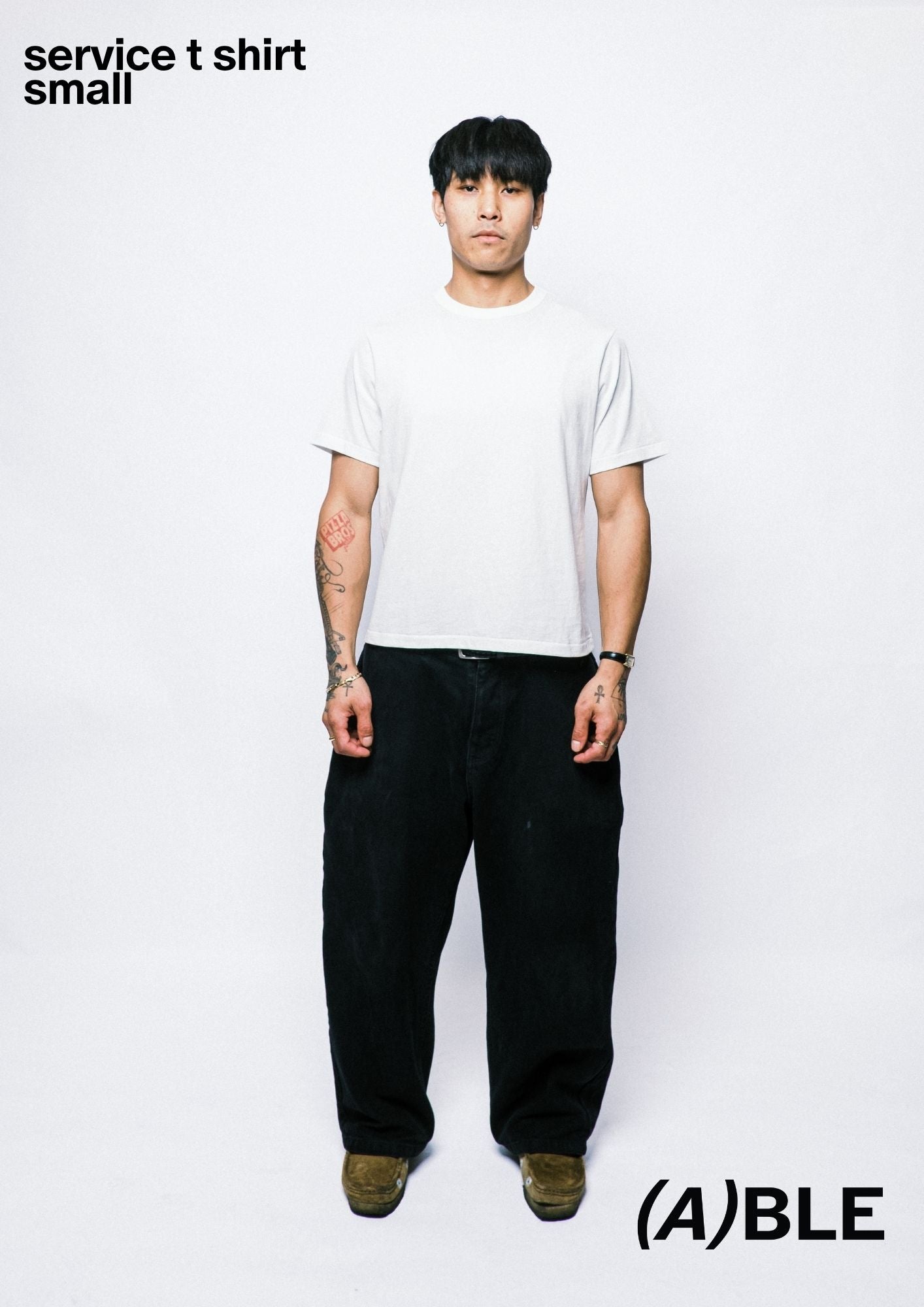 2PAX SERVICE T-SHIRT WHITE