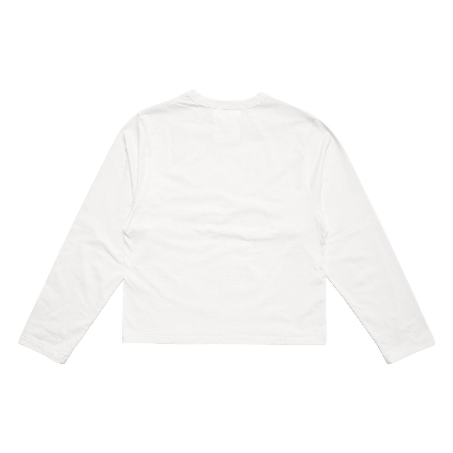 SERVICE LONG SLEEVE T-SHIRT WHITE