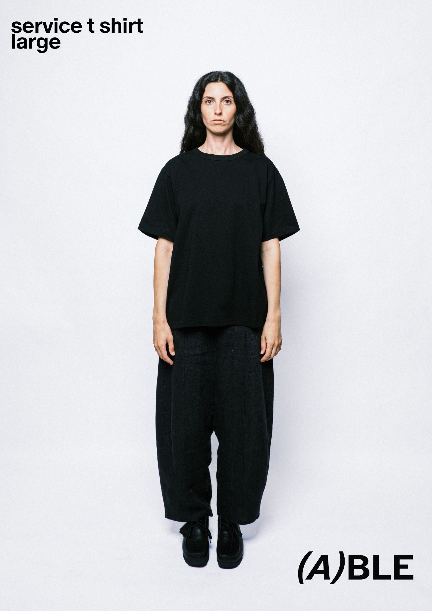 SERVICE T-SHIRT BLACK