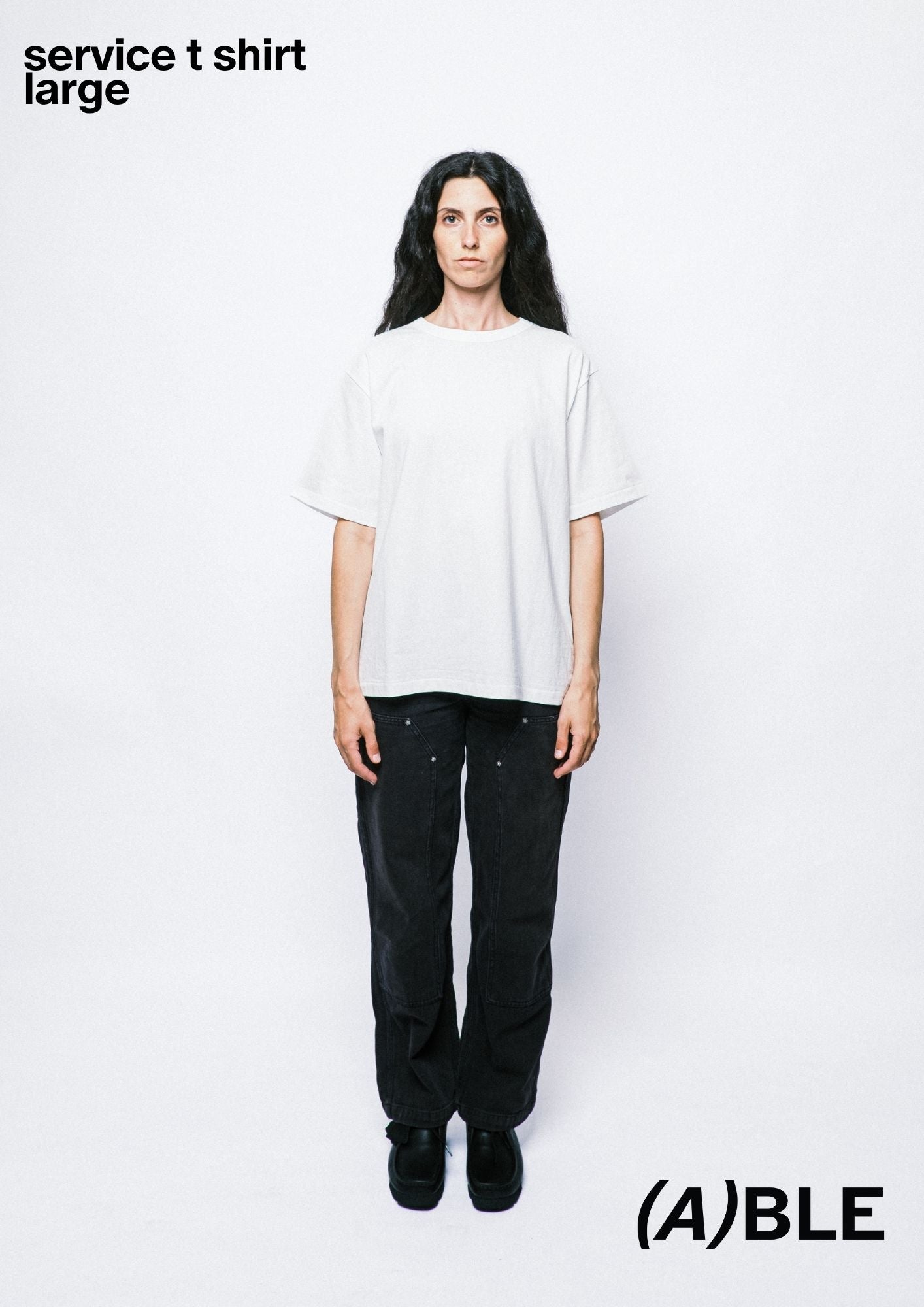 2PAX SERVICE T-SHIRT WHITE