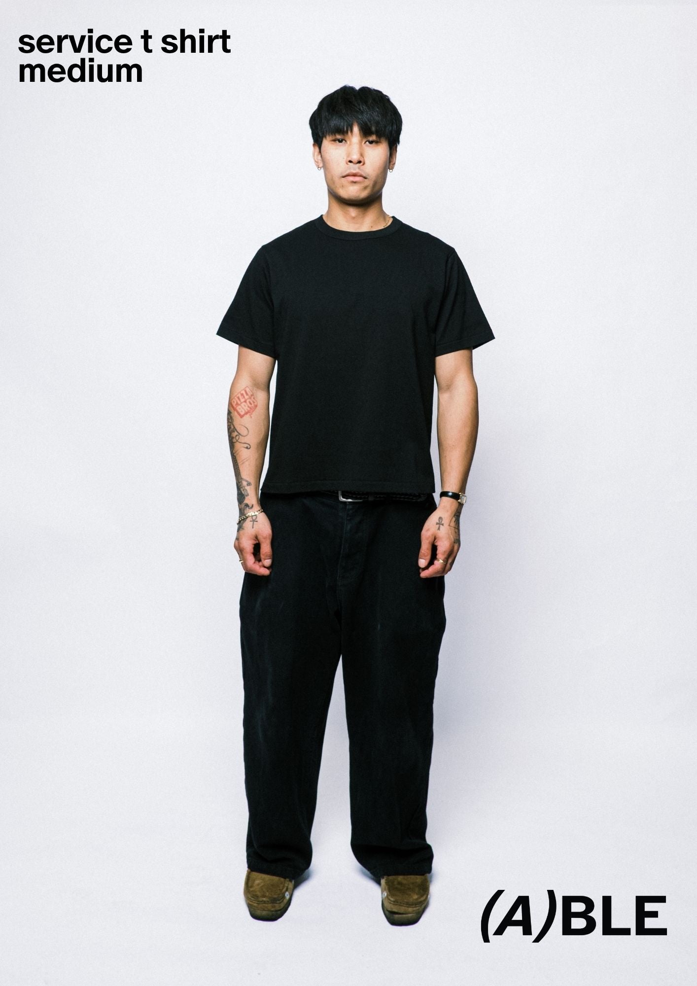 SERVICE T-SHIRT BLACK