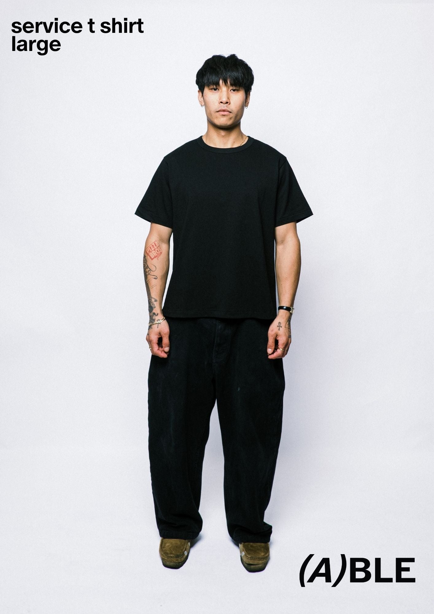 SERVICE T-SHIRT BLACK