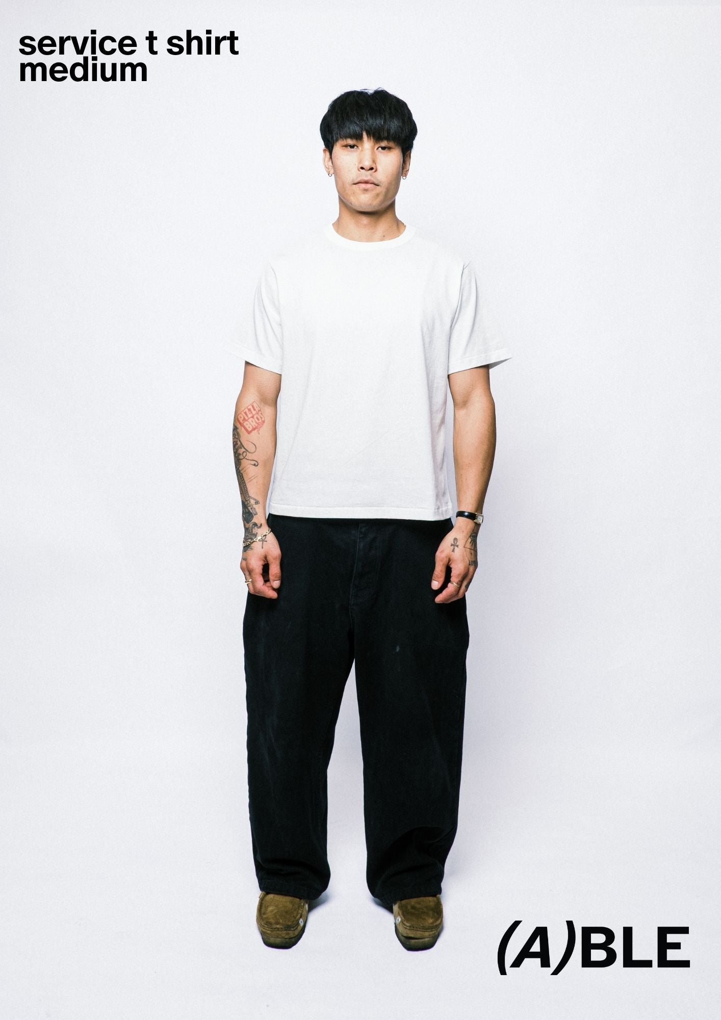 2PAX SERVICE T-SHIRT WHITE