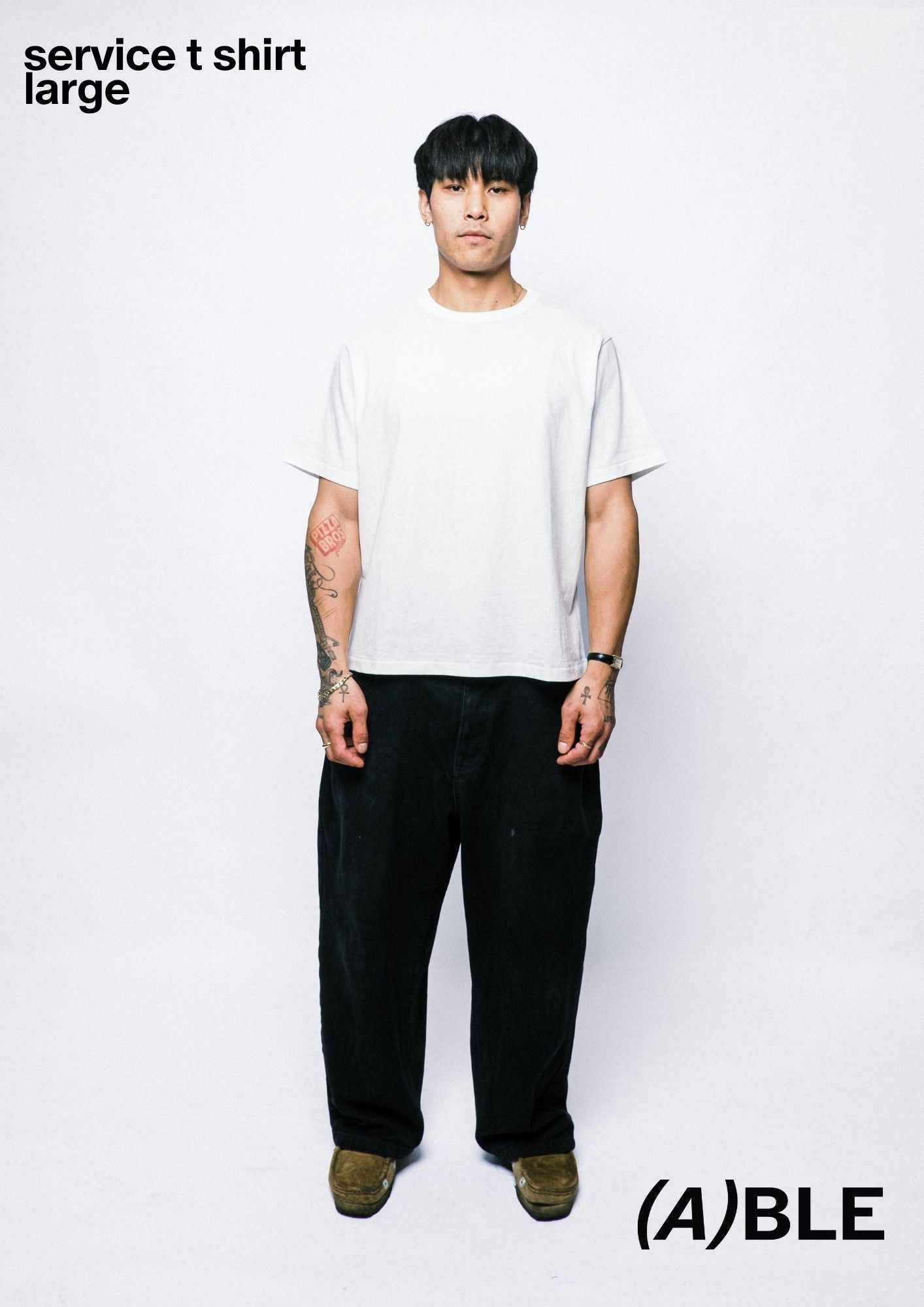 2PAX SERVICE T-SHIRT WHITE