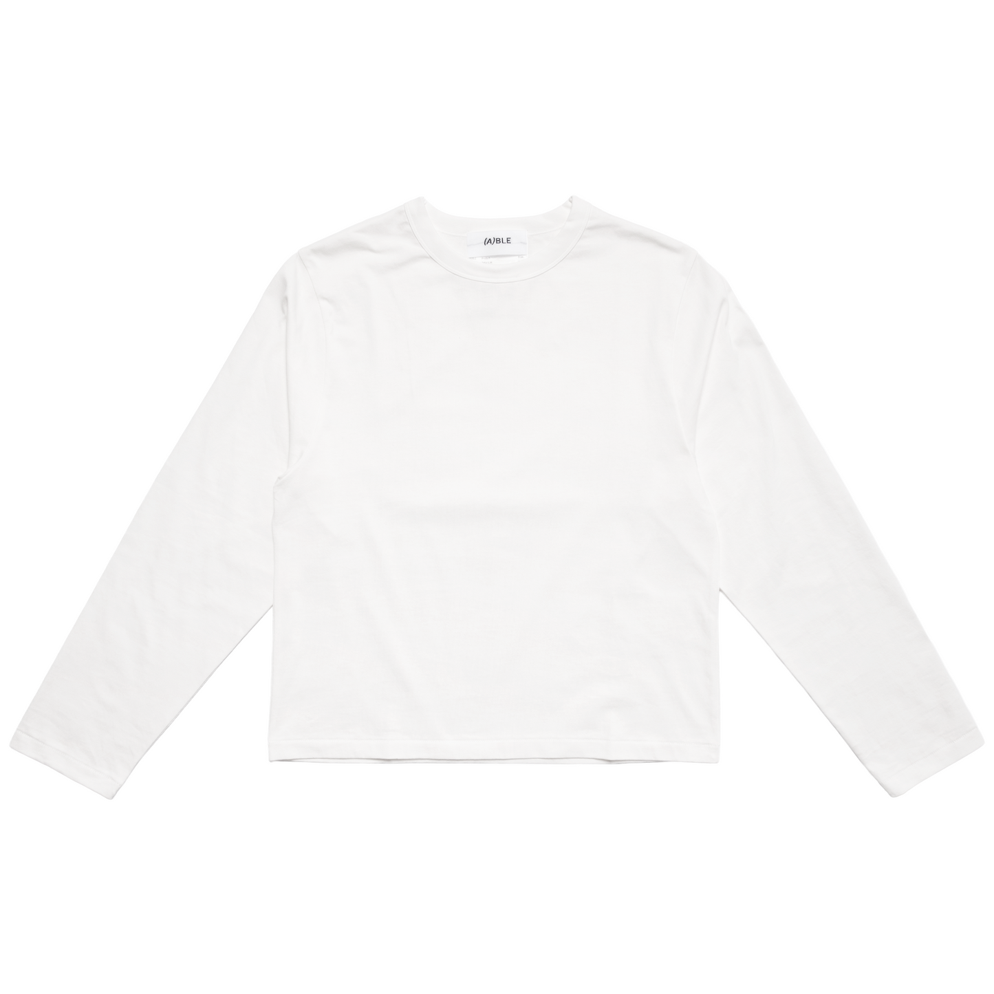 SERVICE LONG SLEEVE T-SHIRT WHITE