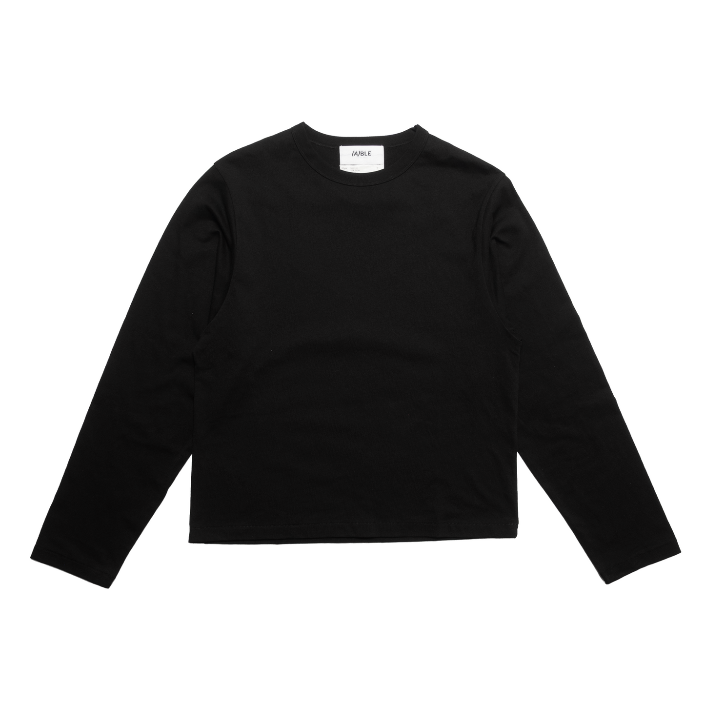 SERVICE LONG SLEEVE T-SHIRT BLACK