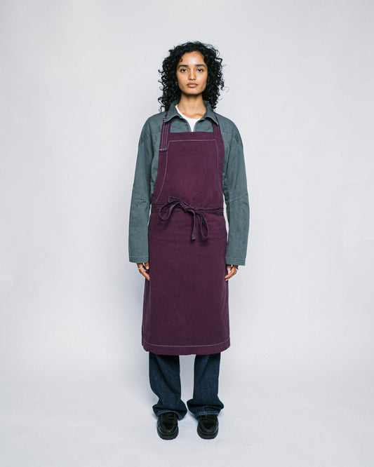 ALLDAY APRON AUBERGINE