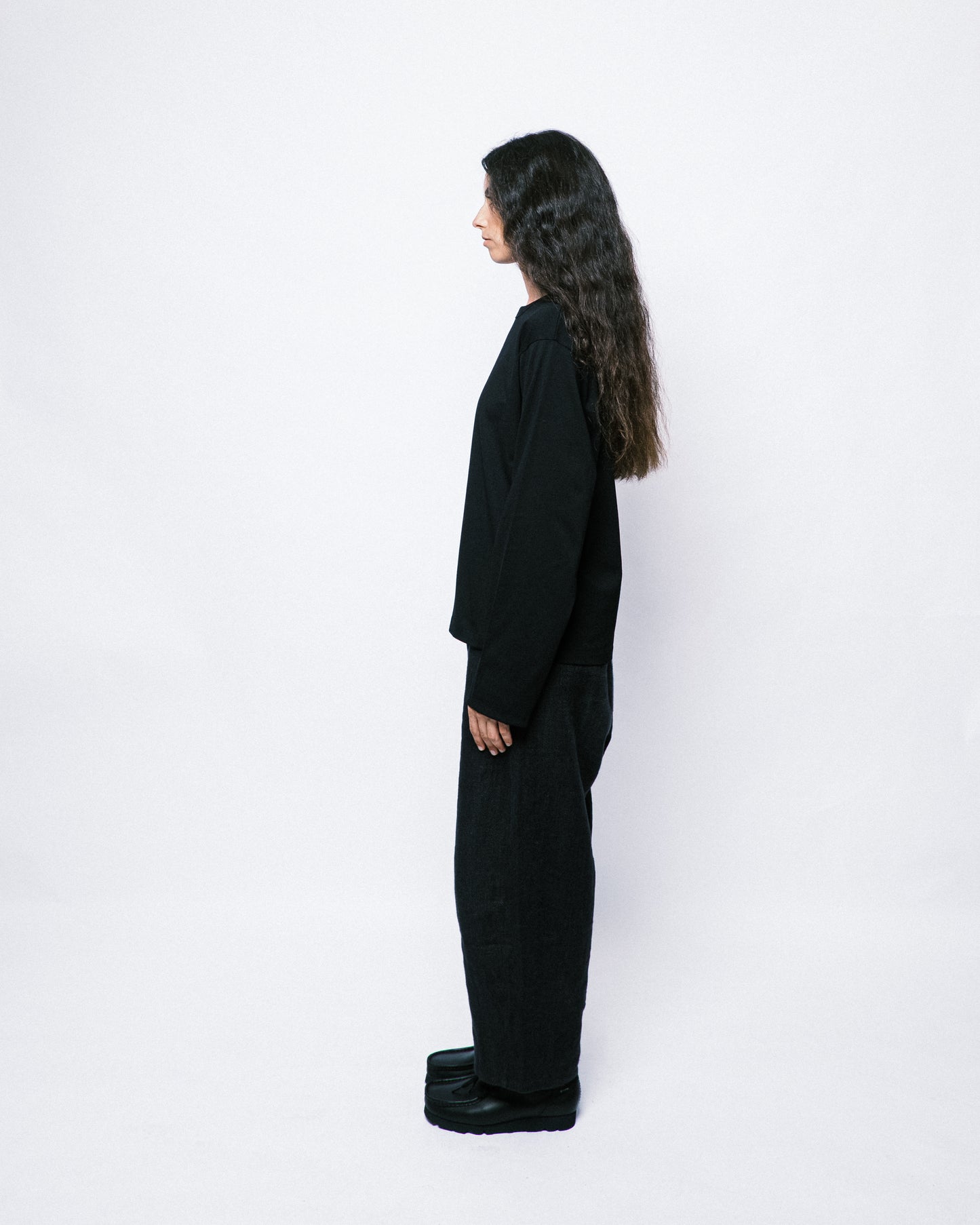 SERVICE LONG SLEEVE T-SHIRT BLACK
