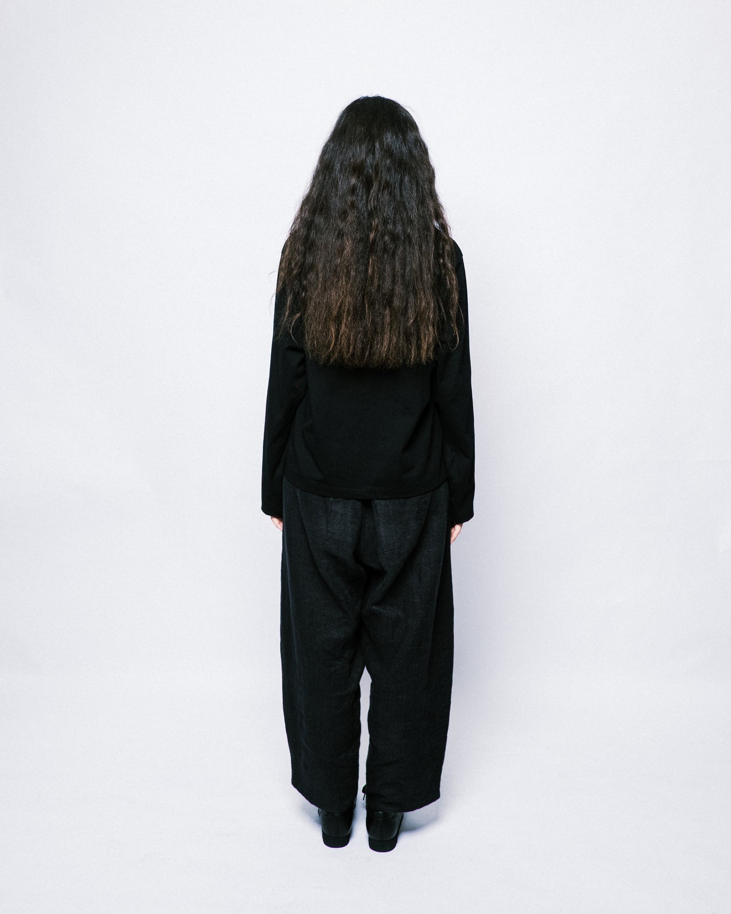 SERVICE LONG SLEEVE T-SHIRT BLACK