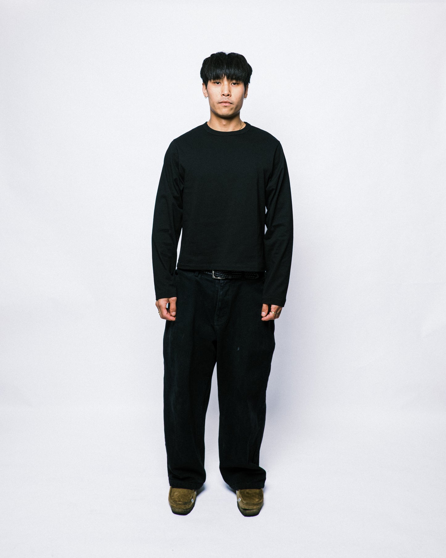 SERVICE LONG SLEEVE T-SHIRT BLACK
